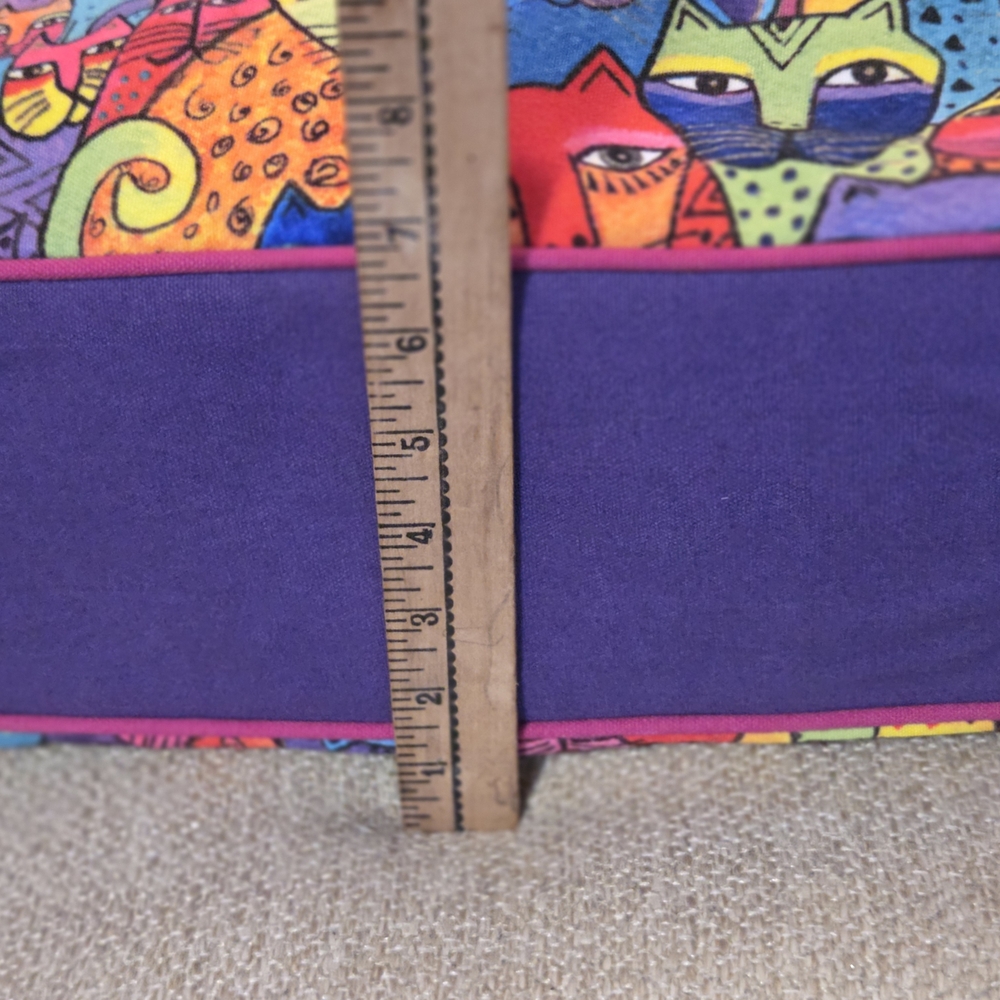 Colorful Cat Tote Bag – Fun, Bold, and Eye-Catching! 🐱 - Picture 4 of 12